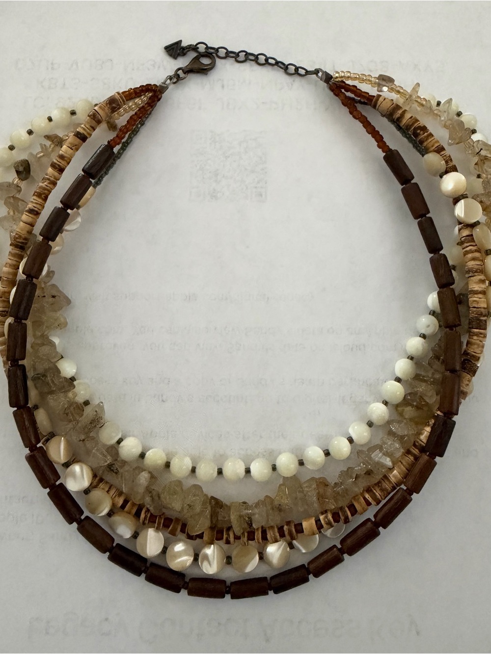 Brand New Never Worn. Vintage 1990’s Silpada Multi-Strand Necklace #N1507
